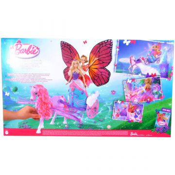 Barbie: Mariposa in vilinska princesa - pegaz in leteča kočija - .slika