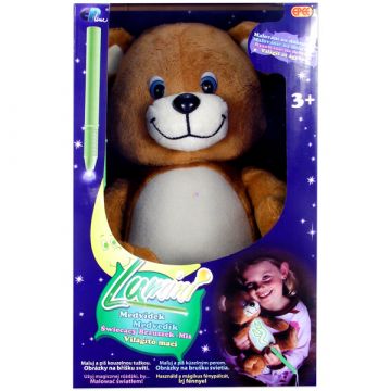 Lumini világító plüssfigura - maci - . kép