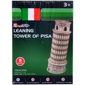 A Pisa-i ferde torony 3D puzzle - 8 db-os