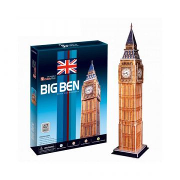 Big Ben 3D sestavljanka - 47 kosov - .slika