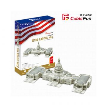 Kapitolij 3D puzzle - 132 kosov - .slika