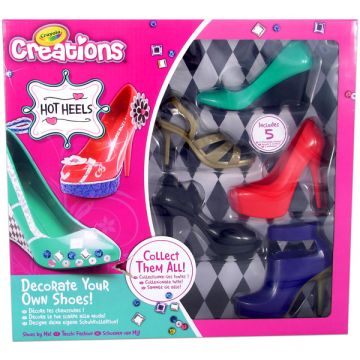 Hot Heels Crayola Creations Cipőtervező 5 db-os