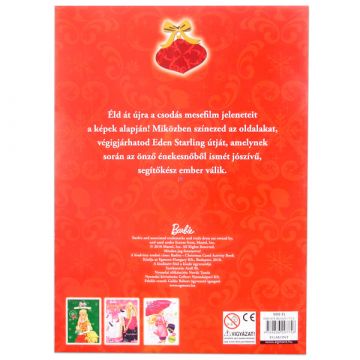 Barbie: Barbie čarobni božič - delovni zvezek - .slika