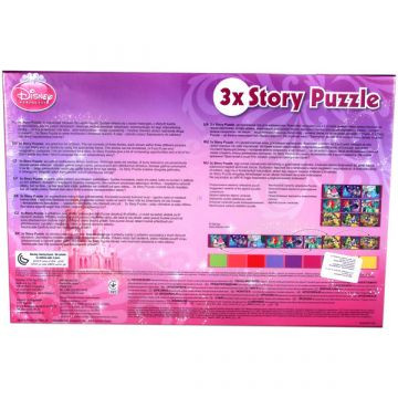 Disney princese: Tri zgodbe - 30-40-60 delni sestavljanka - .slika