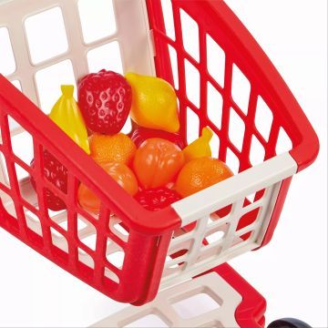 Écoiffier: Carrinho de compras com frutas - .Imagem
