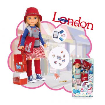 Modna Nancy v Londonu 45 cm lutka - .slika