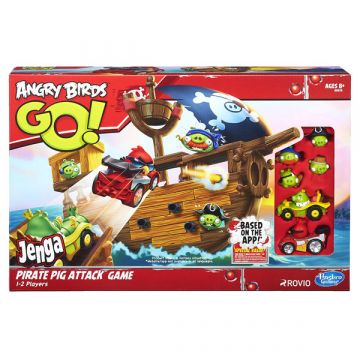 Angry Birds GO: Jenga kalóz malac támadás társasjáték