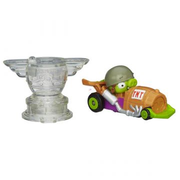 Angry Birds GO: Telepods avtomobilske figurice - prašič v čeladi - .slika