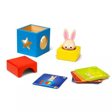 Bunny Boo - juego de reflexión con instrucciones en húngaro e inglés. - .imagen