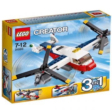 LEGO CREATOR: Dupla légcsavaros repülő 31020