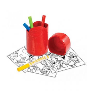 Crayola: Mini pobarvanka s filci - v zeleni škatli - .slika