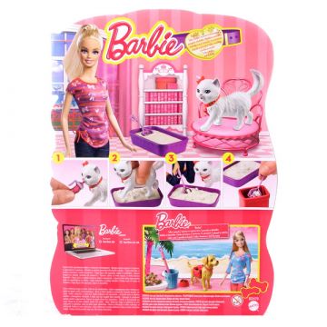 Barbie: Cica gondozó játékszett - . kép