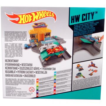 Hot Wheels City: Igralni set Pit Stop Station - .slika