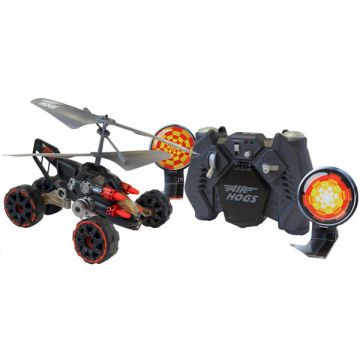 Air Hogs: Hover Assault daljinsko voden črn helikopter in terensko vozilo - .slika