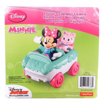 Moderna Minnie miška - Minniejin zeleni avto z mačko - .slika