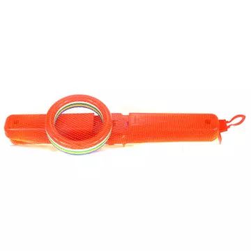 Jogo de argolas de plástico para habilidades - vermelho - .Imagem