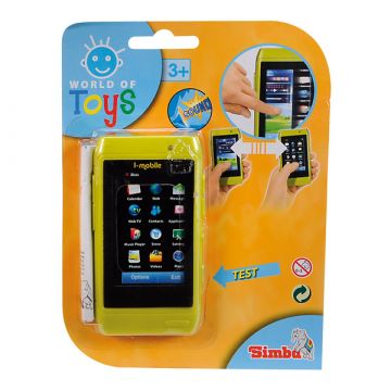 Mobilni telefon s zaslonom na dotik - zelena - .slika