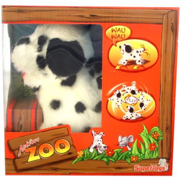 Action Zoo: Interaktív kutyus - pöttyös