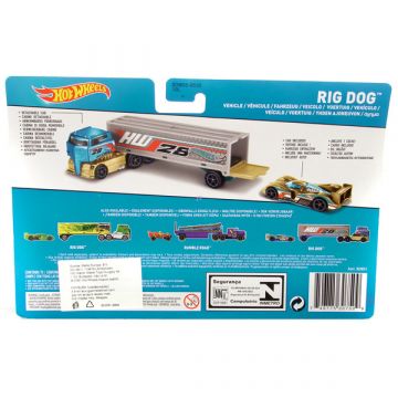 Hot Wheels City: Rig Dog modri avtotransporter - .slika