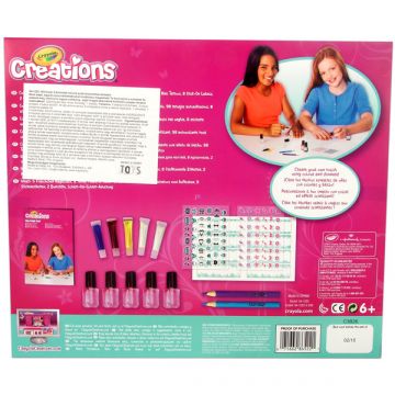 Crayola Creations: Komplet za mešanje lakov za nohte Sanjska barva - .slika