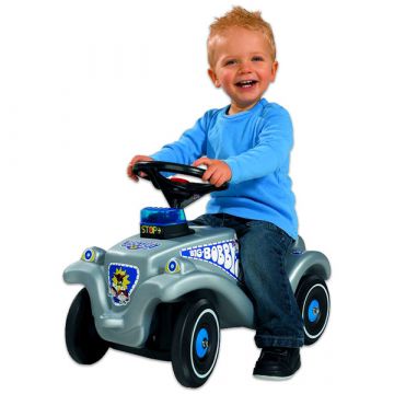 Klasični BIG Bobby Car - policijski avto z lučkami - .slika