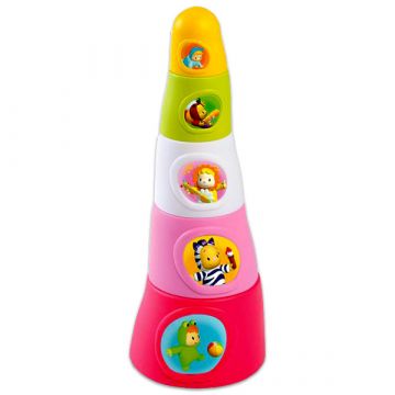 Cotoons Happy Tower (Srečni stolp) - roza - .slika