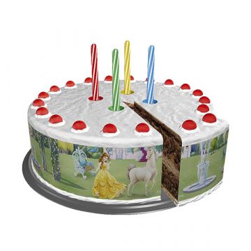Disney Princeske: užitni okrasni trakovi za torte - 3 kosi - .slika