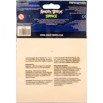 Angry Birds Space: magnet za hladilnik 2 - .slika