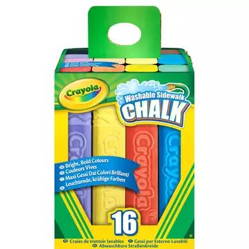 Crayola: Cretă pentru asfalt set cu 16 buc. - .foto