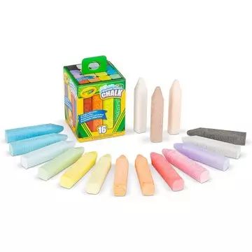 Crayola: Cretă pentru asfalt set cu 16 buc. - .foto