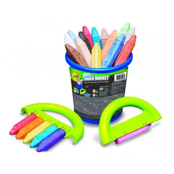 Crayola: Kreda za asfalt set z 20 kosi v roza vedru - .slika
