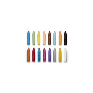 Komplet pralnih kred Crayola za asfalt s 24 kosi v škatli - .slika