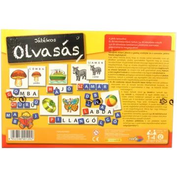 Lectura lúdica - juego educativo en húngaro - .imagen