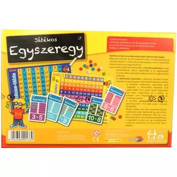 Noris: Tablica mnożenia w formie zabawy - gra edukacyjna w języku węgierskim - .zdjęcie 