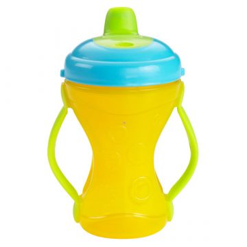 Lonček za potovanje Fisher-Price 236 ml z dvema ročajema - rumen - .slika