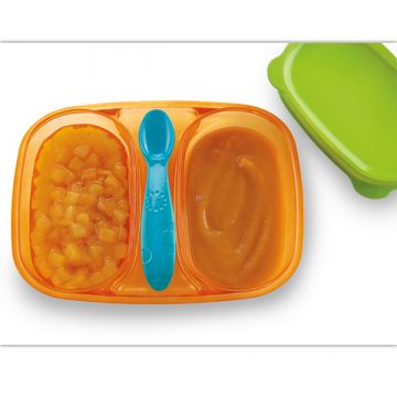Fisher-Price: Čudovita 2-delna škatla s pokrovom in žličko - .slika
