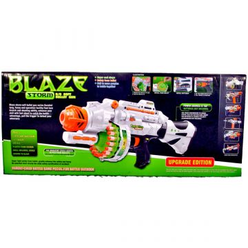 Blaze Storm Viharni ogenj Storm puška za penaste izstrelke - bela - .slika