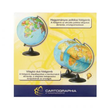 Plastični globus držav sveta - 25 cm - .slika