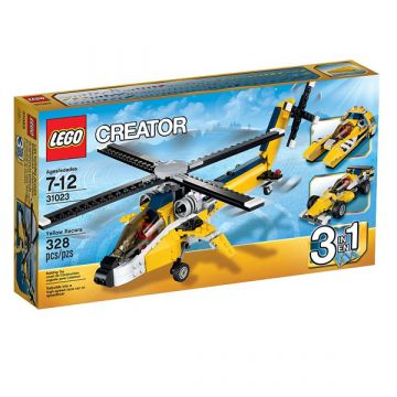 LEGO CREATOR: Sárga verseny járművek 31023