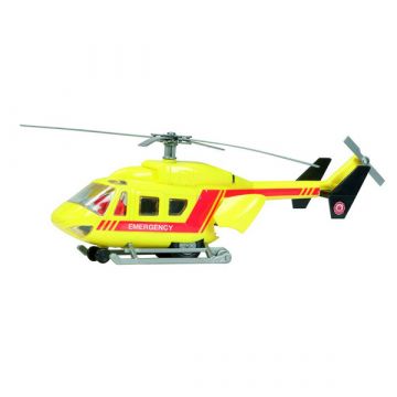 Helikopter za zračno reševanje - reševalni, rumen - .slika