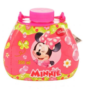 Modni Minnie miška: torbica za milne mehurčke - 200 ml, roza - .slika