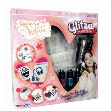 Glitza: Violetta csillámszett palackban