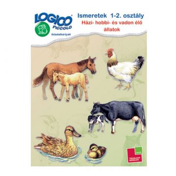 Logico Piccolo feladatkártyák - Házi-, hobbi- és vadon élő állatok