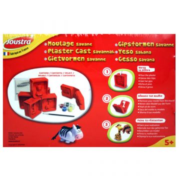 Komplet savane za vlivanje gipsa - .slika