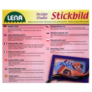 Vezen za vezenje - pes - .slika