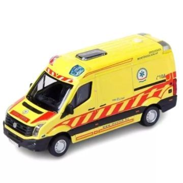 Bburago Ambulanța maghiară - Volkswagen Crafter 1:50