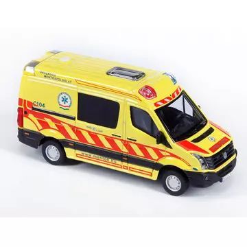Bburago ungāru neatliekamās palīdzības auto - Volkswagen Crafter 1:50 - .attēls