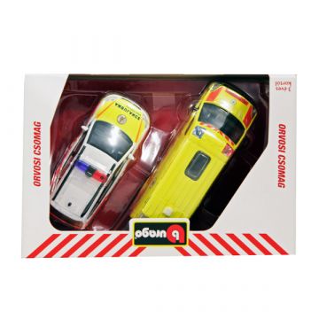 Bburago madžarski medicinski paket - Volkswagen Crafter in Ford Focus 1:50 - .slika