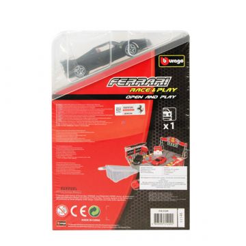 Bburago Ferrari Open and Play set: Ferrari F40 - črna 1:43 - .slika