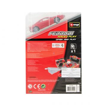 Set Bburago Ferrari Open and Play: Ferrari Scuderia - rdeča 1:43 - .slika